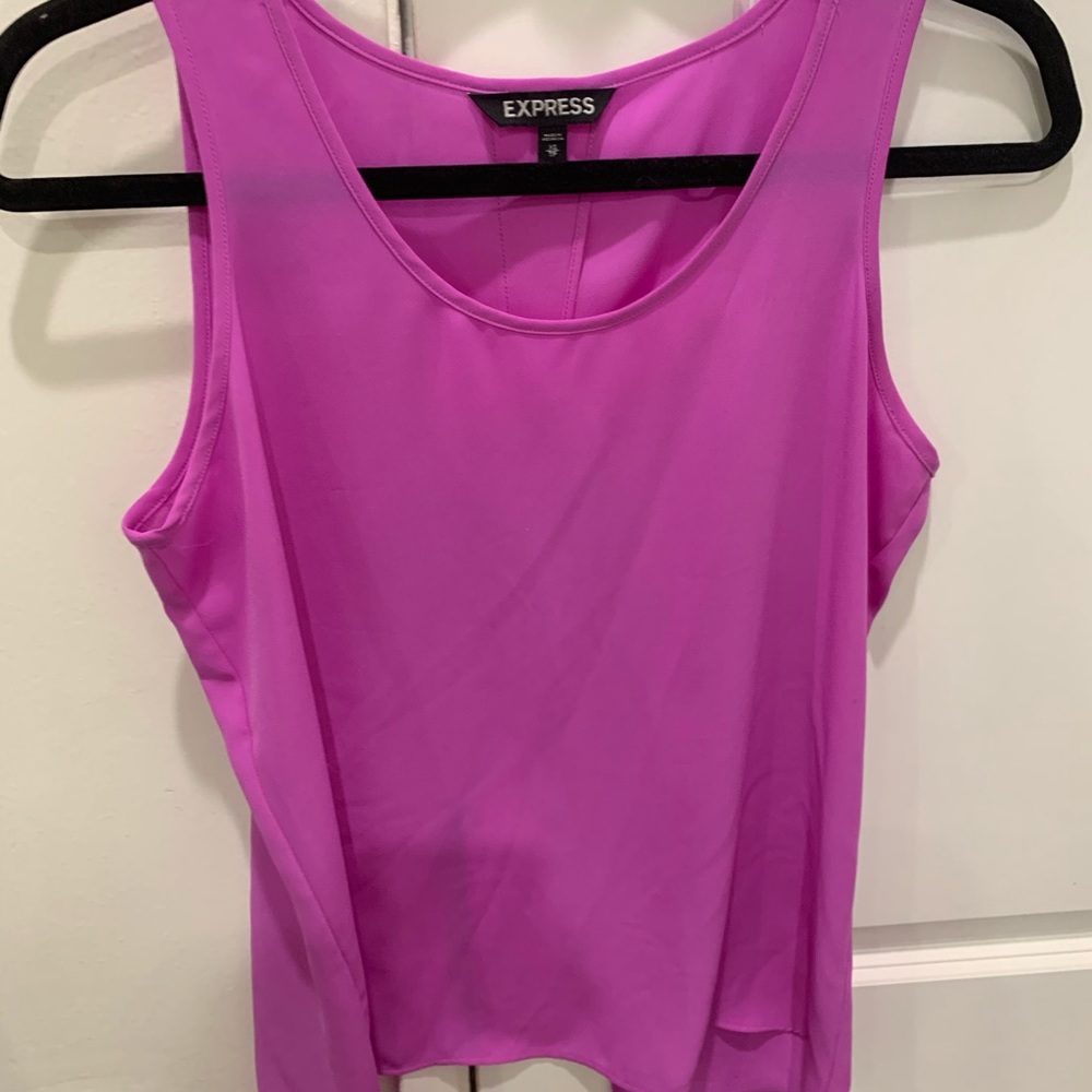 Purple Express Blouse Top XS